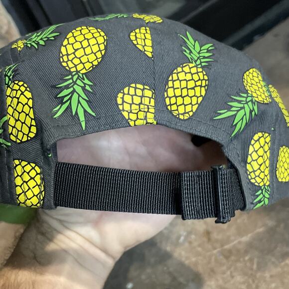 Duvin Design Company Hat Short Billed, Pineapple Designs With Green Bill - Picture 4 of 8